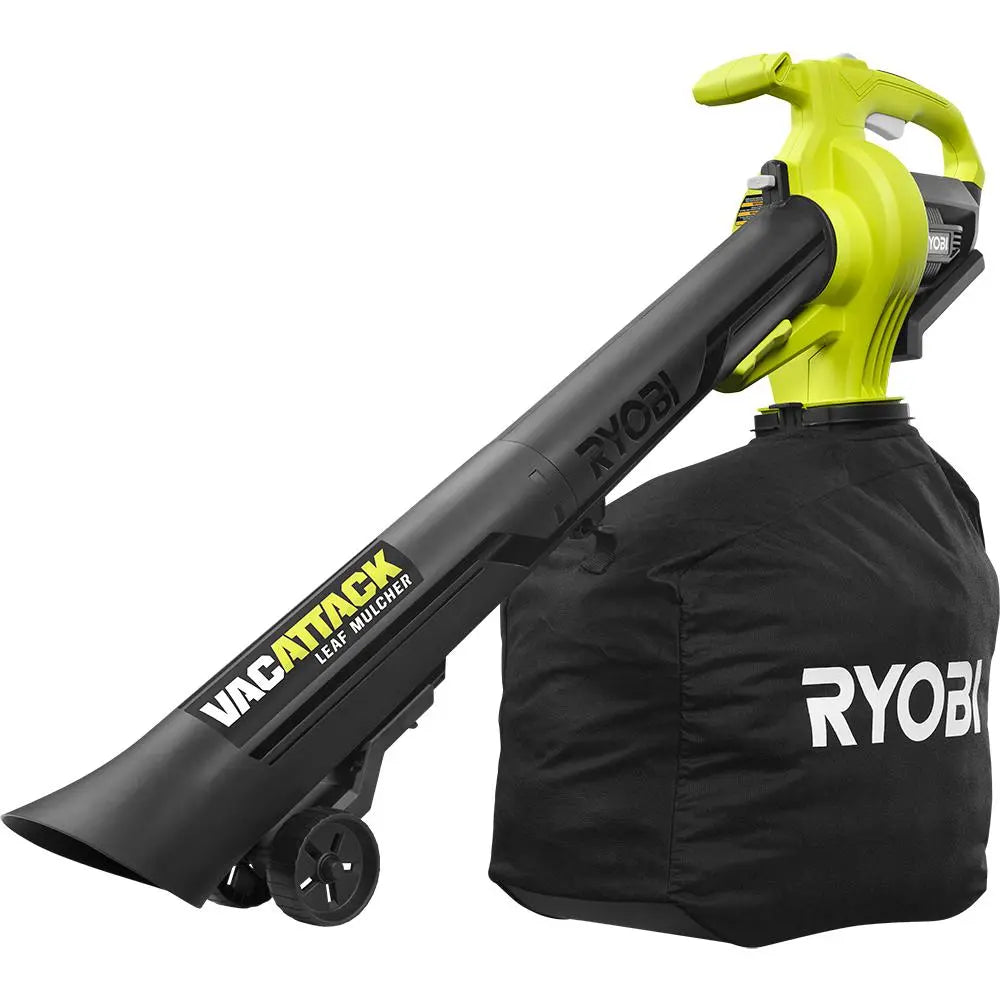 Open Box - RYOBI 40V Vac Attack Cordless Battery Leaf Vacuum/Mulcher (Tool Only) RYOBIBullseye Deals