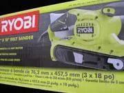 Open Box -  RYOBI 6-Amp Portable Belt Sander, 3-Inch X 18-Inch RyobiBullseye Deals