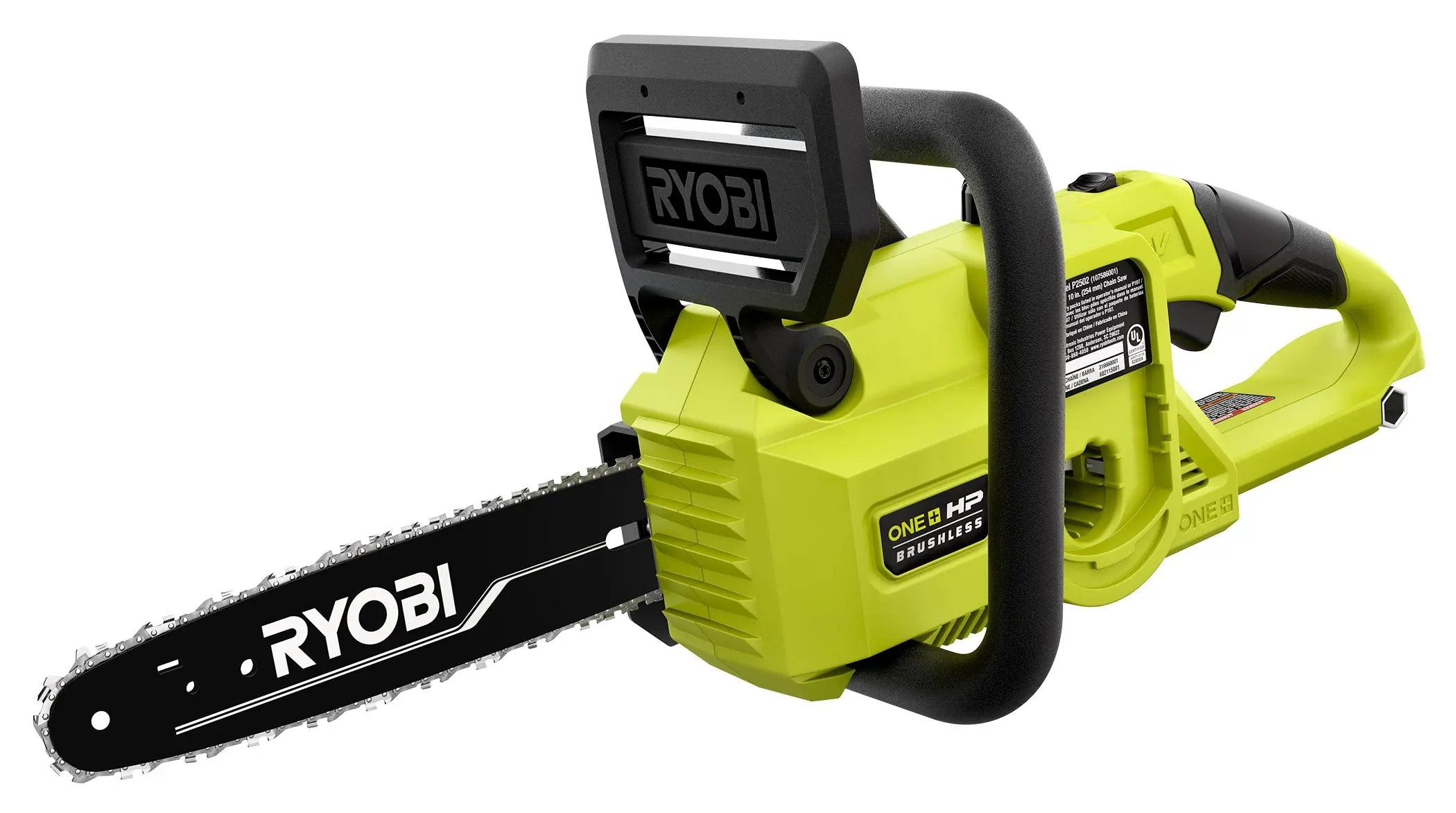 Open Box -  RYOBI ONE+ 10 in. HP 18V Brushless Lithium-Ion Electric Cordless Battery Chainsaw (Tool Only) RYOBIBullseye Deals