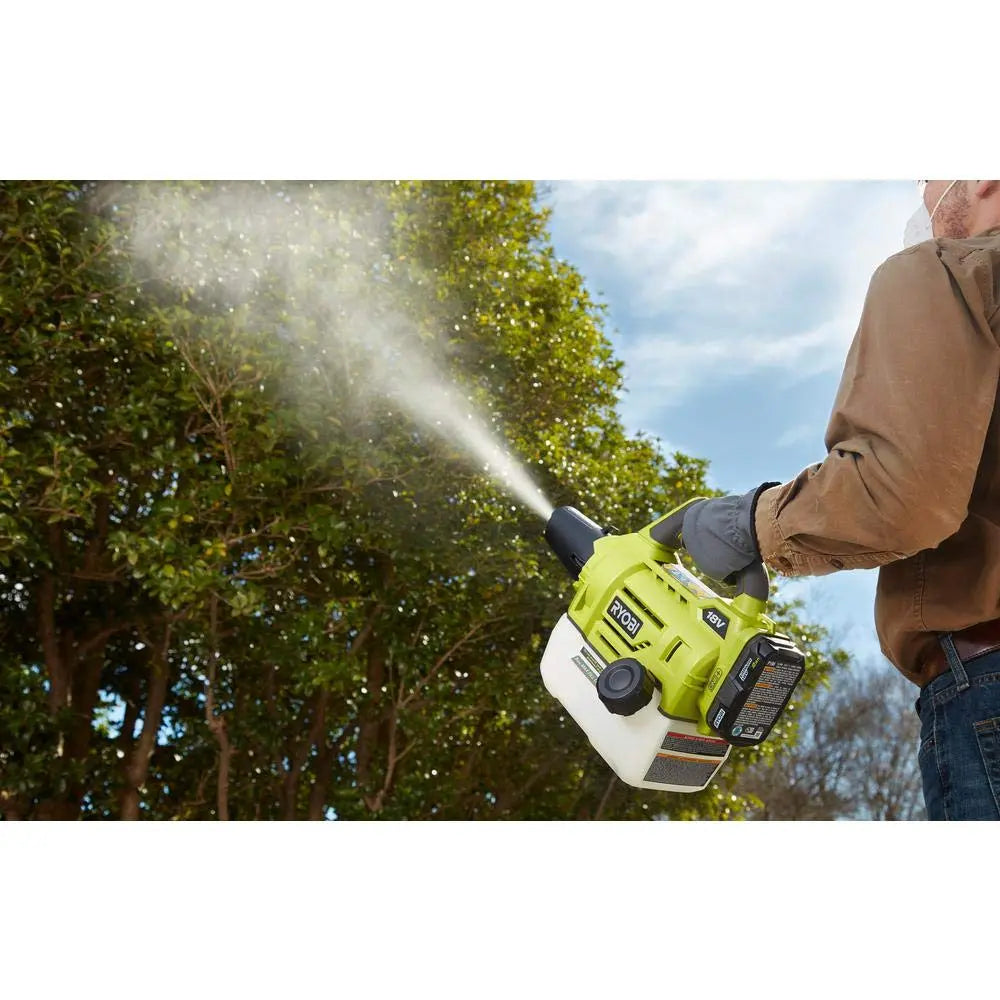 Open Box -  RYOBI ONE+ 18-Volt Lithium-Ion Cordless Fogger/Mister - Battery and Charger Not Included RYOBIBullseye Deals
