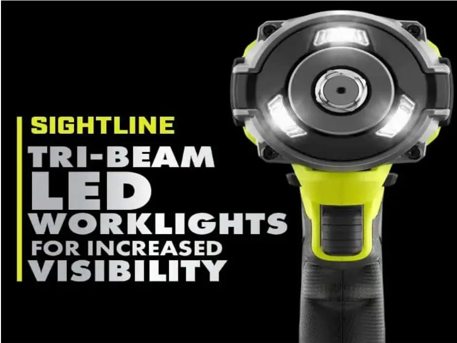 Open Box -  RYOBI ONE+ 18-Volts Brushless Cordless 4-Mode 1/2 in. High Torque Impact Wrench (Tool Only) RYOBIBullseye Deals
