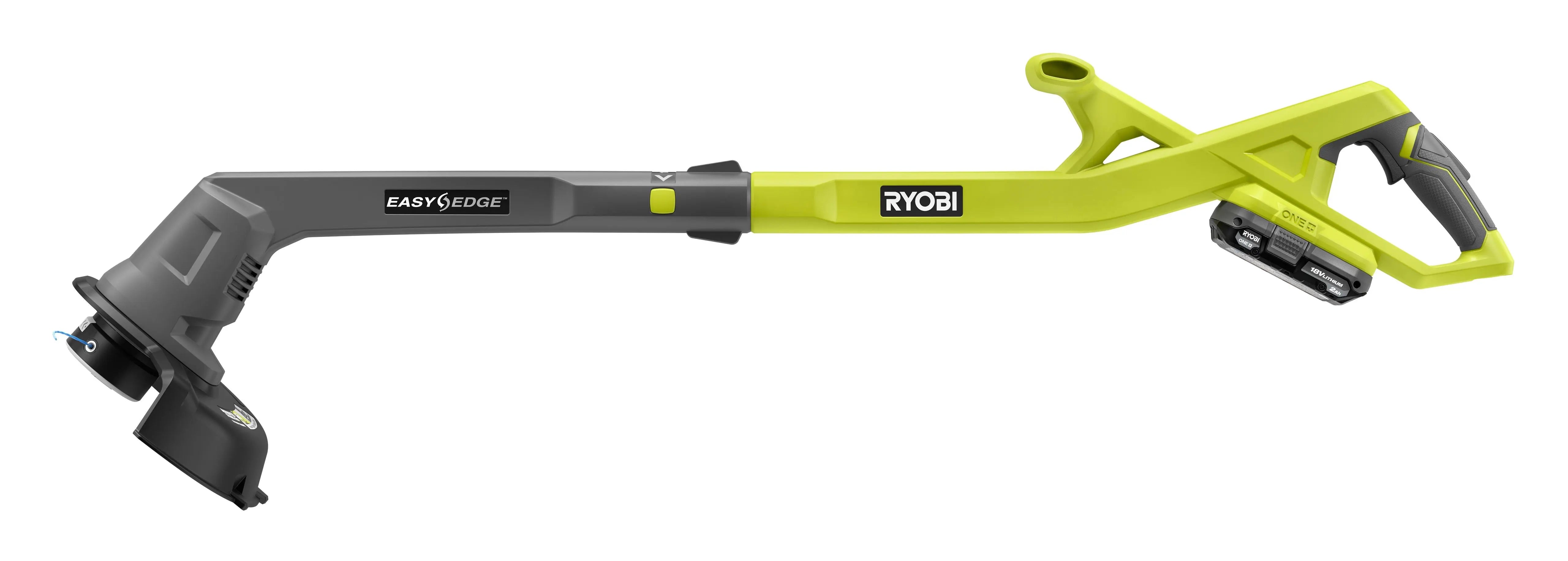 Open Box - RYOBI ONE+ 18V 10 in. Cordless Battery String Trimmer/Edger with 2.0 Ah Battery and Charger RYOBIBullseye Deals