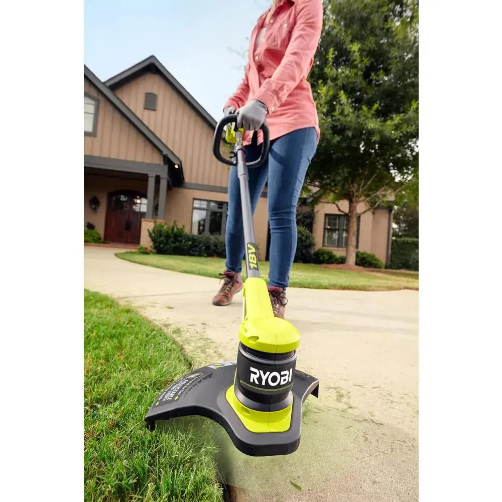 Open Box -  RYOBI ONE+ 18V 13 in. Cordless Battery String Trimmer (Tool Only) RYOBIBullseye Deals