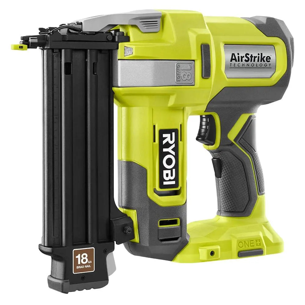 Open Box - RYOBI ONE+ 18V 18-Gauge Cordless AirStrike Brad Nailer (Tool Only) RYOBIBullseye Deals