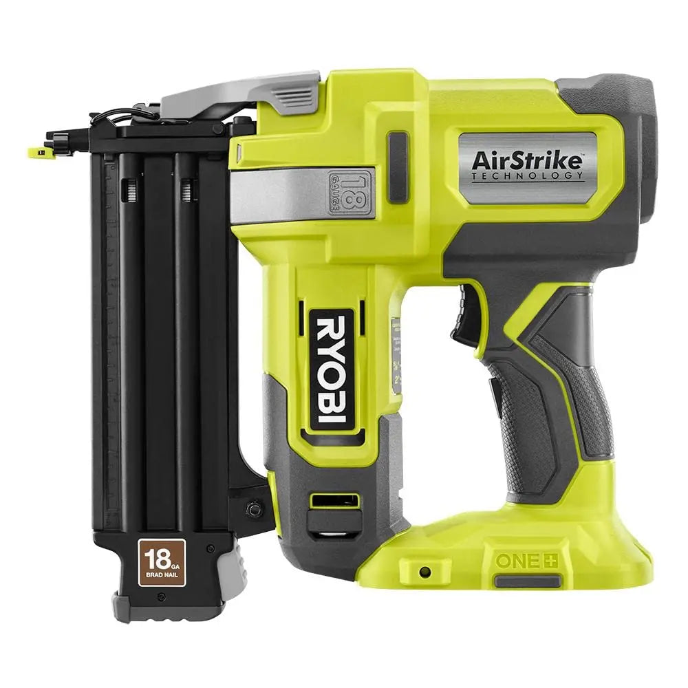 Open Box - RYOBI ONE+ 18V 18-Gauge Cordless AirStrike Brad Nailer (Tool Only) RYOBIBullseye Deals