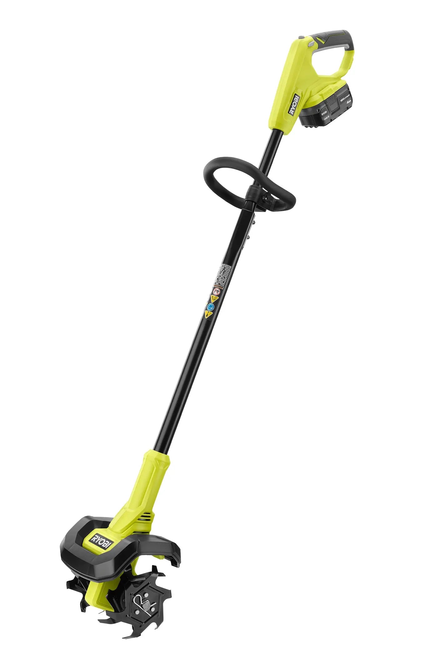 Open Box -  RYOBI ONE+ 18V 8 in. Cordless Cultivator with 4.0 Ah Battery and Charger - Secondipity