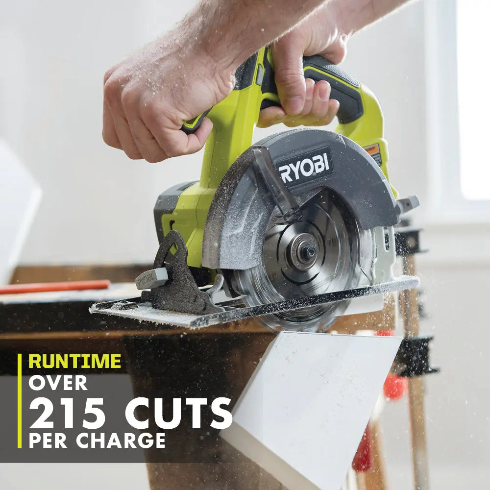 Open Box -  RYOBI ONE+ 18V Cordless 5 1/2 in. Circular Saw (Tool Only) RYOBIBullseye Deals