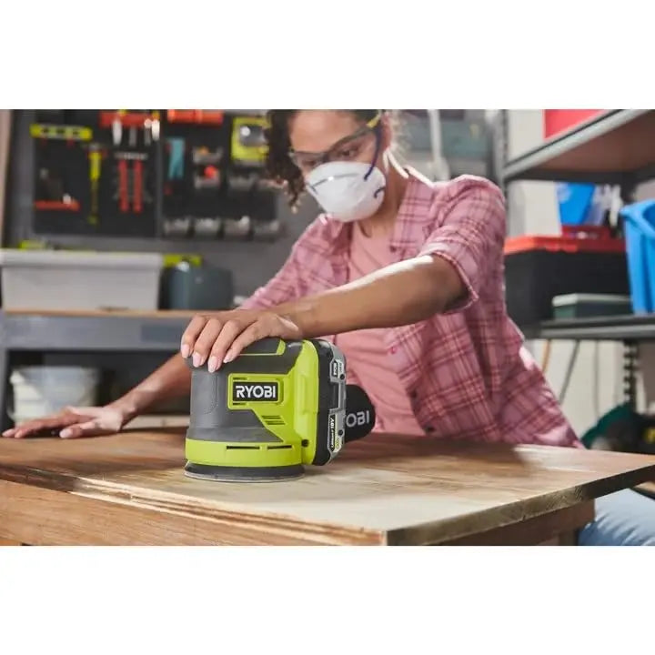 Open Box -  RYOBI ONE+ 18V Cordless 5 in. Random Orbit Sander (Tool Only) RYOBIBullseye Deals