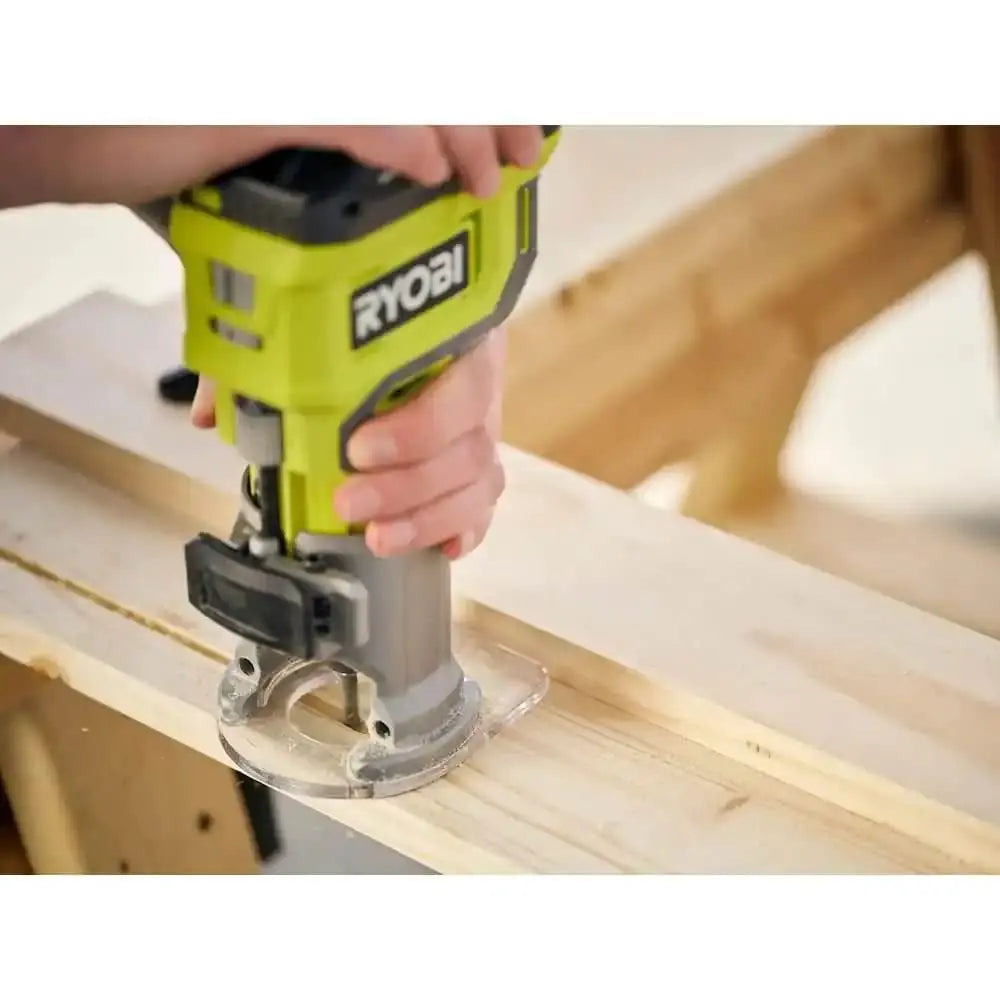 Open Box -  RYOBI ONE+ 18V Cordless Compact Fixed Base Router (Tool Only) RYOBIBullseye Deals