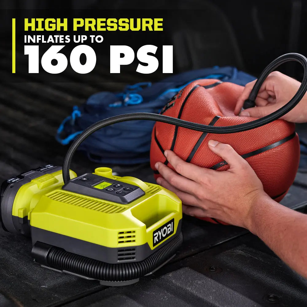Open Box -  RYOBI ONE+ 18V Cordless Dual Function Inflator/Deflator(Tool Only) RYOBIBullseye Deals