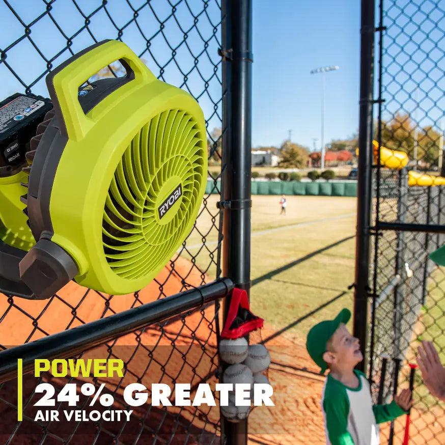 Open Box - RYOBI ONE+ 18V Cordless Hybrid WHISPER SERIES 7-1/2 in. Fan (Tool Only) RYOBIBullseye Deals