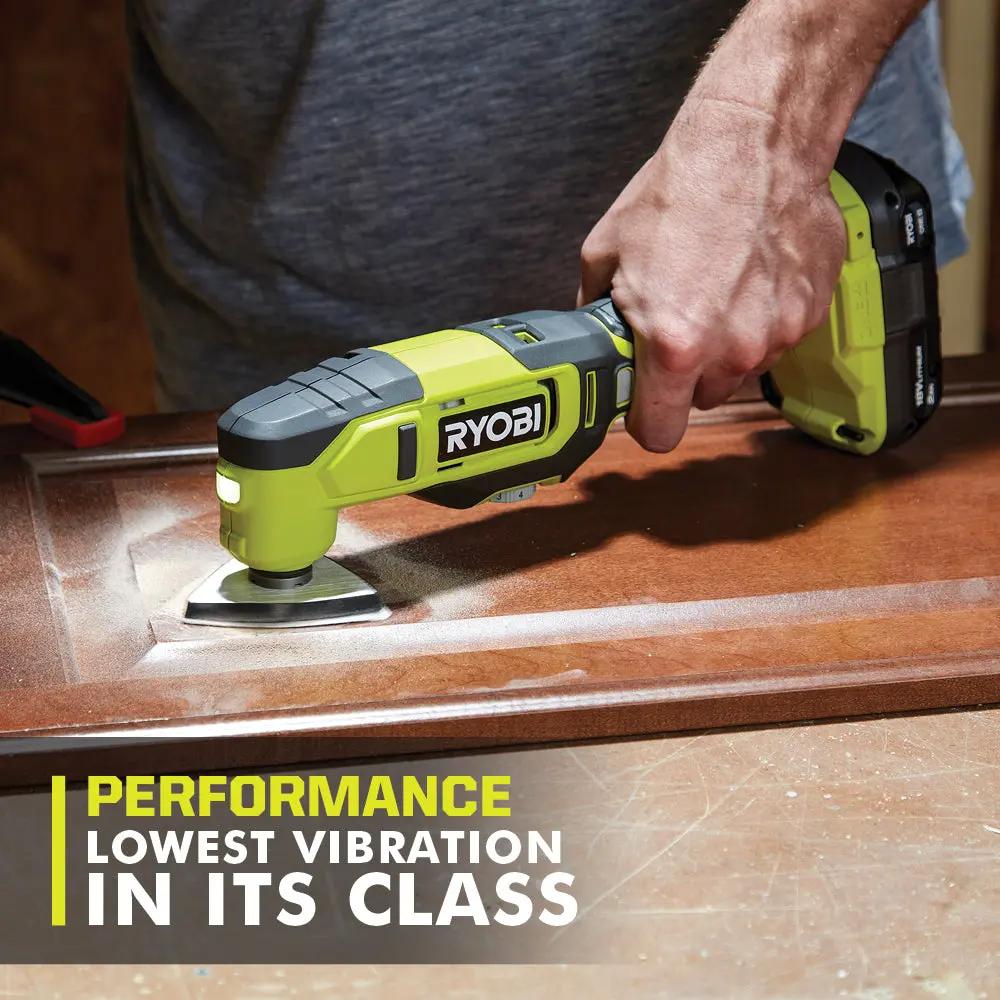 Open Box -  RYOBI ONE+ 18V Cordless Multi-Tool Kit with 2.0 Ah Battery and Charger RYOBIBullseye Deals