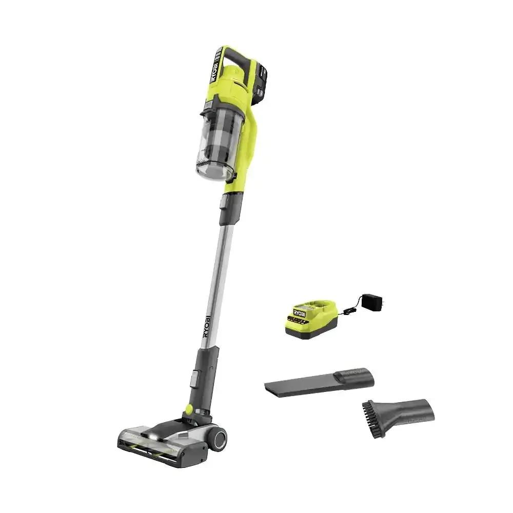 Open Box -  RYOBI ONE+ 18V Cordless Stick Vacuum Cleaner Kit with 4.0 Ah Battery and Charger RYOBIBullseye Deals