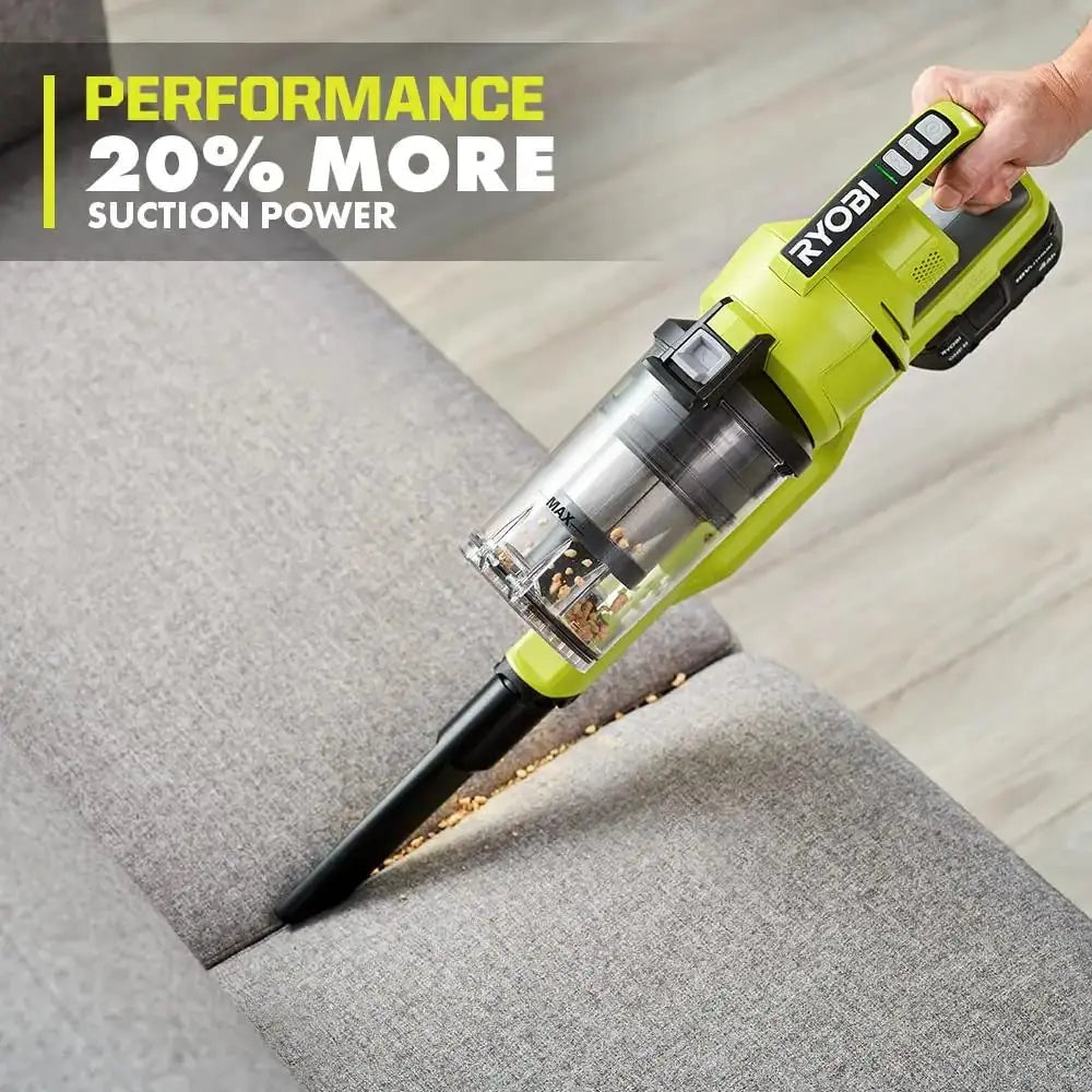 Open Box - RYOBI ONE+ 18V Cordless Stick Vacuum Cleaner Kit with 4.0 Ah Battery and Charger RYOBIBullseye Deals
