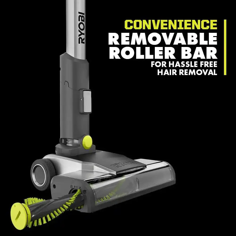 Open Box -  RYOBI ONE+ 18V Cordless Stick Vacuum Cleaner Kit with 4.0 Ah Battery and Charger RYOBIBullseye Deals
