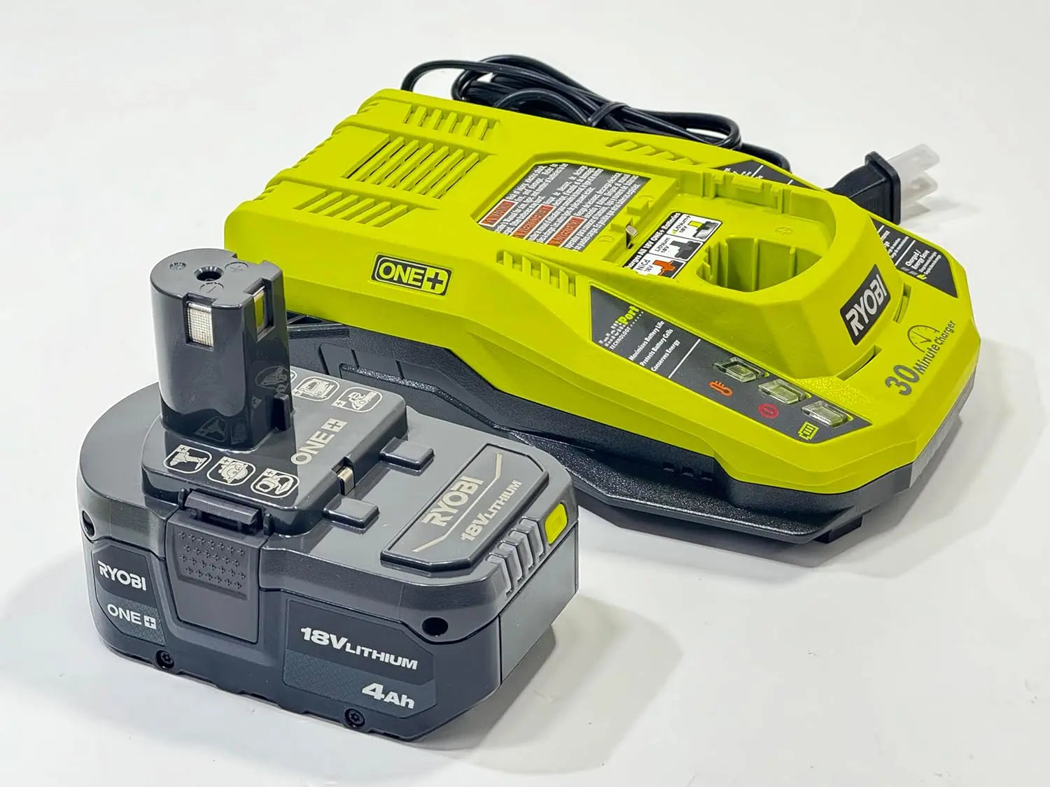 Open Box -  RYOBI ONE+ 18V HIGH PERFORMANCE Starter Kit with 4.0 Ah Battery and Charger RYOBIBullseye Deals