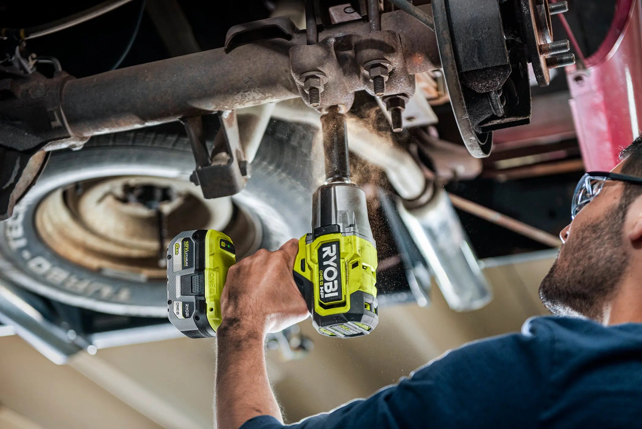 Open Box -  RYOBI ONE+ 18V High Performance Lithium-Ion 6.0 Ah Battery RYOBIBullseye Deals