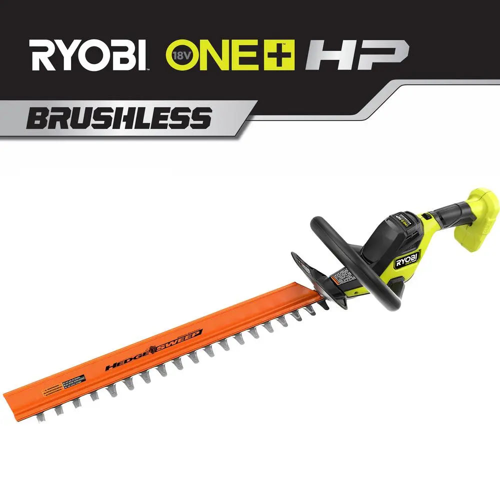 Open Box -  RYOBI ONE+ 22 in. HP 18V Brushless Lithium-Ion Cordless Battery Hedge Trimmer (Tool Only) RYOBIBullseye Deals