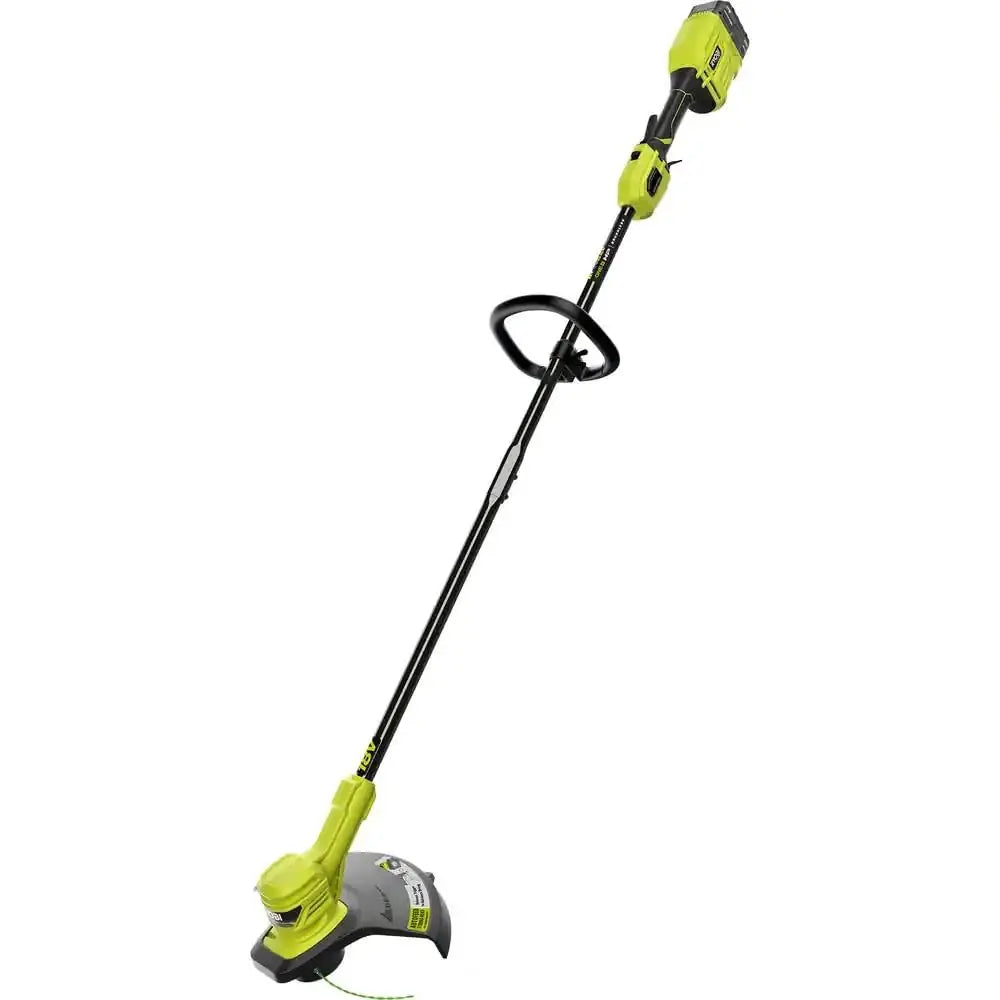 Open Box -  RYOBI ONE+ HP 18-Volt Brushless Lithium-Ion Cordless String Trimmer - 4.0 Ah Battery and Charger RYOBIBullseye Deals