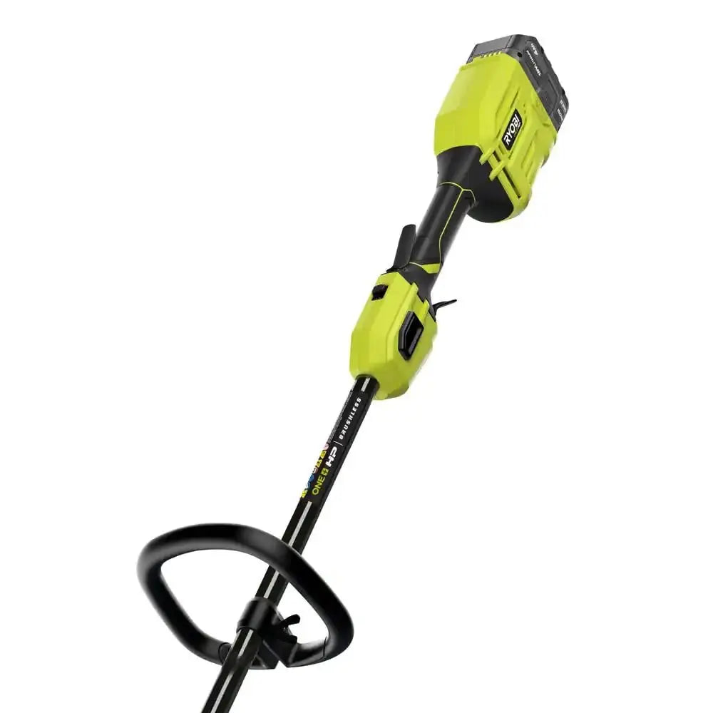 Open Box -  RYOBI ONE+ HP 18-Volt Brushless Lithium-Ion Cordless String Trimmer - 4.0 Ah Battery and Charger RYOBIBullseye Deals