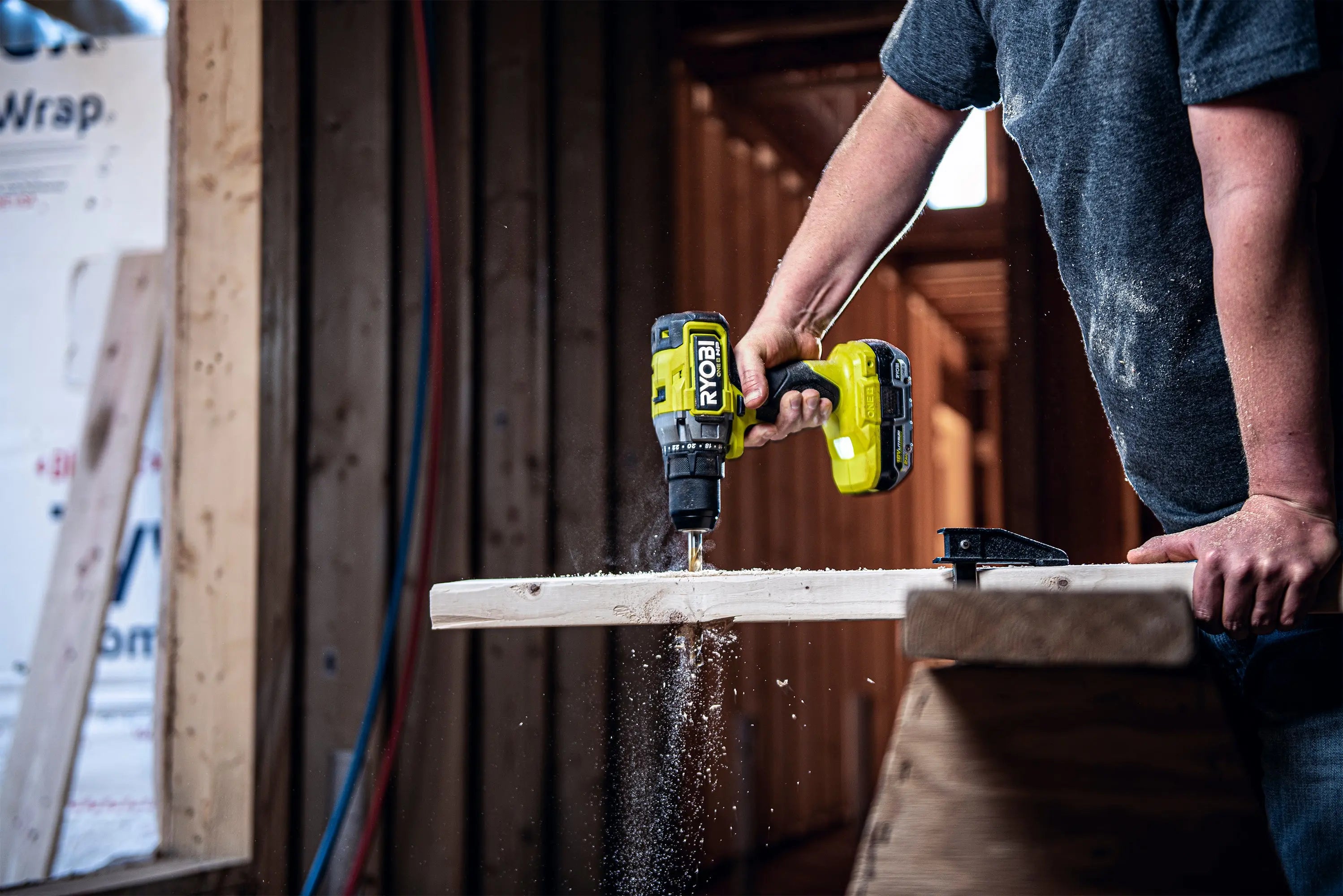 Open Box -  RYOBI ONE+ HP 18V Brushless Cordless 1/2 in. Drill/Driver and Impact Driver Kit w/ (2) 2.0 Ah Batteries, Charger, and Bag RYOBIBullseye Deals