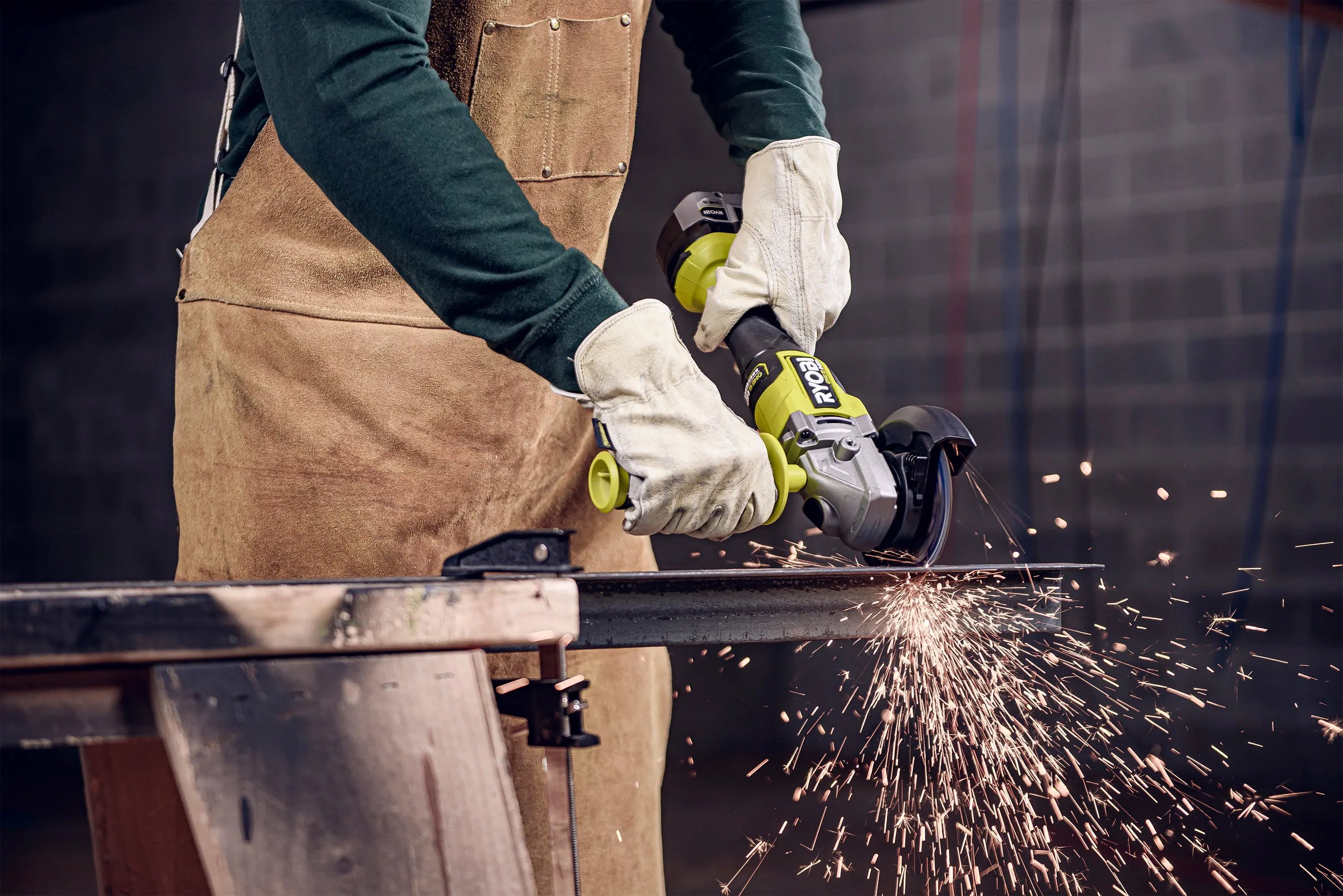 Open Box -  RYOBI ONE+ HP 18V Brushless Cordless 4-1/2 in. Angle Grinder (Tool Only) RYOBIBullseye Deals