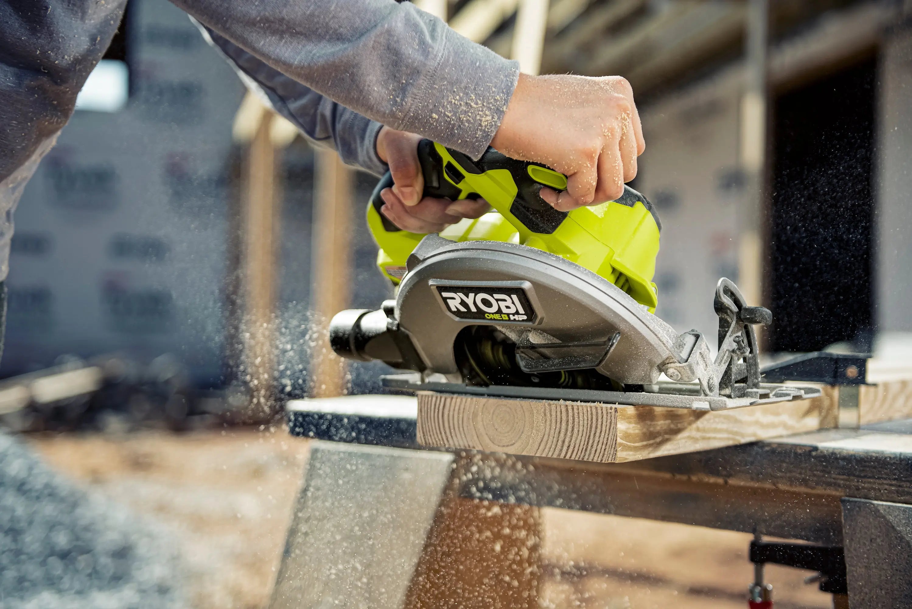 Open Box -  RYOBI ONE+ HP 18V Brushless Cordless 7-1/4 in. Circular Saw (Tool Only) RYOBIBullseye Deals