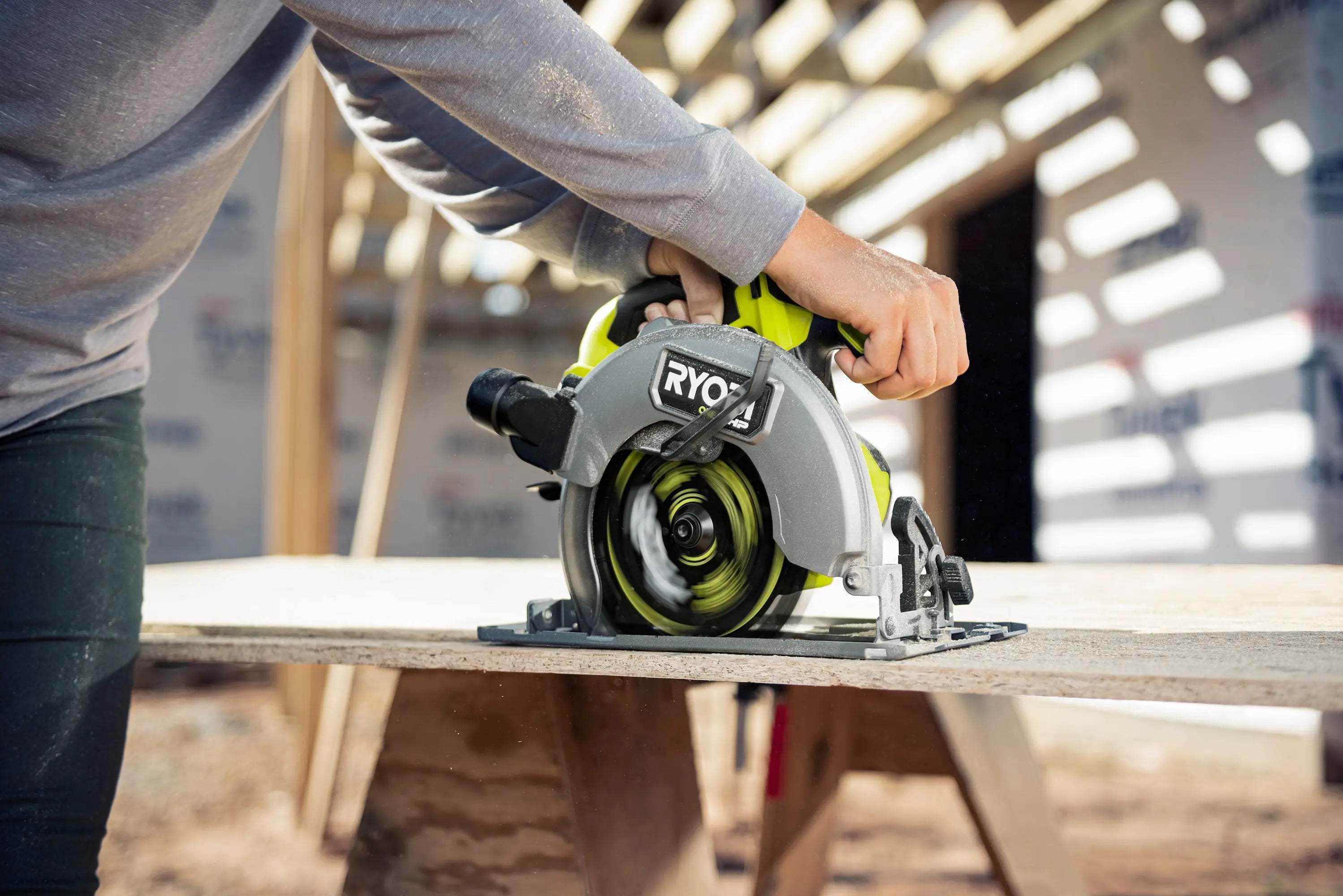Open Box -  RYOBI ONE+ HP 18V Brushless Cordless 7-1/4 in. Circular Saw (Tool Only) RYOBIBullseye Deals