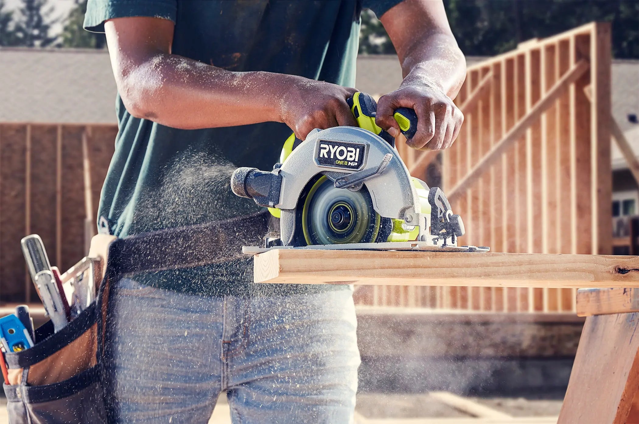 Open Box -  RYOBI ONE+ HP 18V Brushless Cordless 7-1/4 in. Circular Saw (Tool Only) RYOBIBullseye Deals