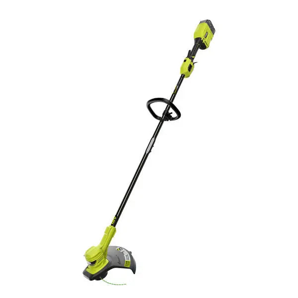 Open Box -  RYOBI ONE+ HP 18V Brushless Cordless Battery String Trimmer and Leaf Blower Combo Kit with 4.0 Ah Battery and Charger RYOBIBullseye Deals