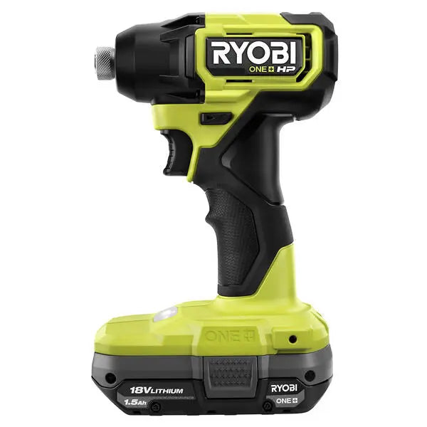 Open Box -  RYOBI ONE+ HP 18V Brushless Cordless Compact 1/4 in. Impact Driver Kit with (2) 1.5 Ah Batteries, Charger and Bag RYOBIBullseye Deals