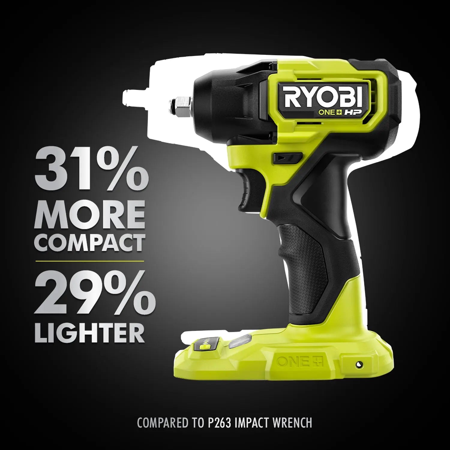 Open Box -  RYOBI ONE+ HP 18V Brushless Cordless Compact 3/8 in. Impact Wrench (Tool Only) RYOBIBullseye Deals