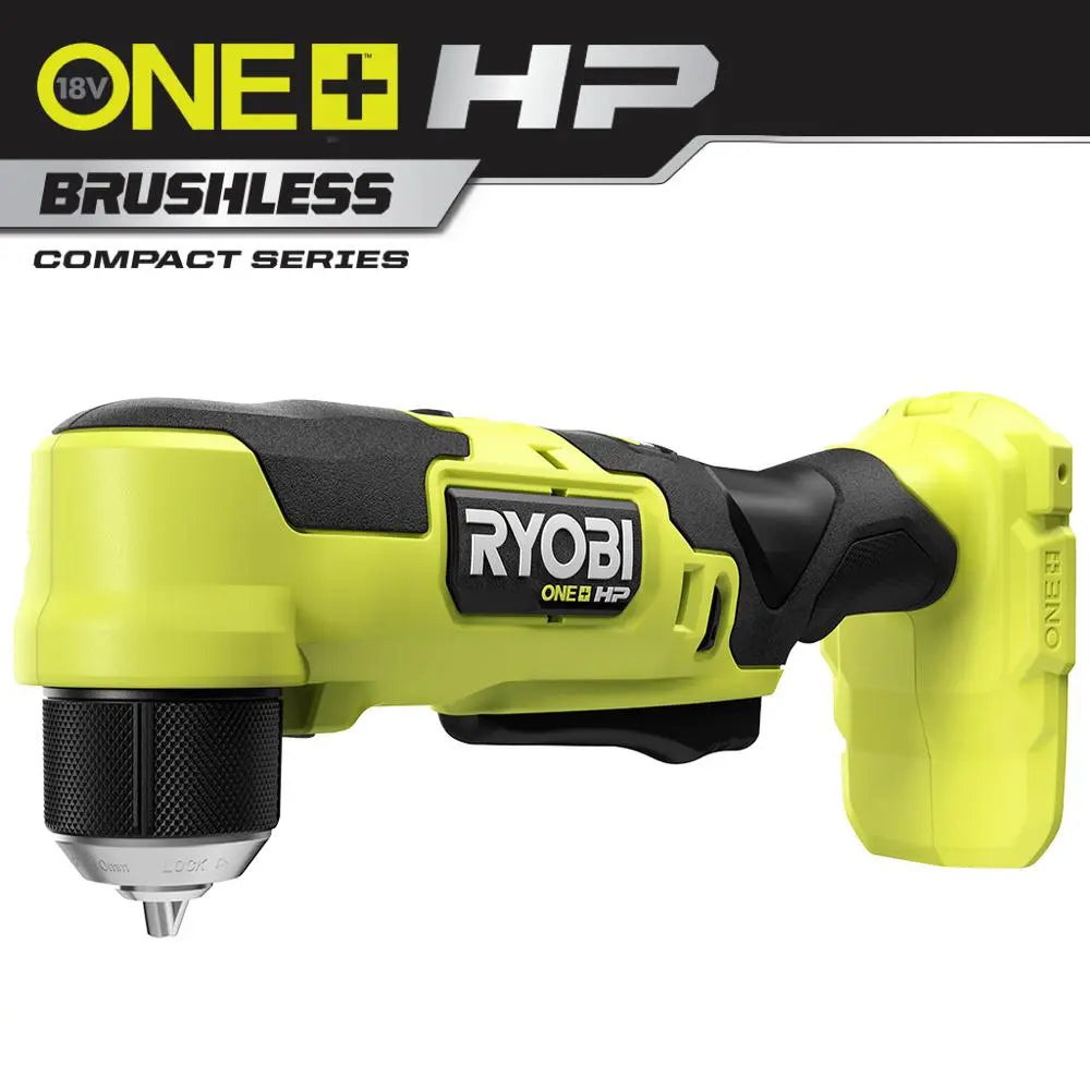 Open Box -  RYOBI ONE+ HP 18V Brushless Cordless Compact 3/8 in. Right Angle Drill (Tool Only) RYOBIBullseye Deals
