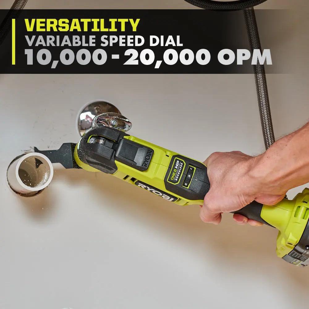 Open Box -  RYOBI ONE+ HP 18V Brushless Cordless Oscillating Multi-Tool (Tool Only) - Secondipity