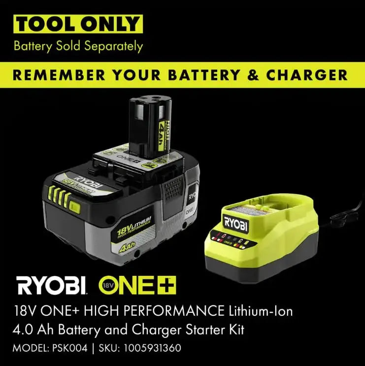 Open Box - RYOBI ONE+ HP 18V Brushless Cordless Reciprocating Saw (Tool Only) RYOBI