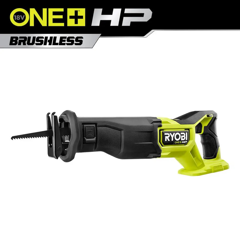 Open Box -  RYOBI ONE+ HP 18V Brushless Cordless Reciprocating Saw (Tool Only) RYOBIBullseye Deals