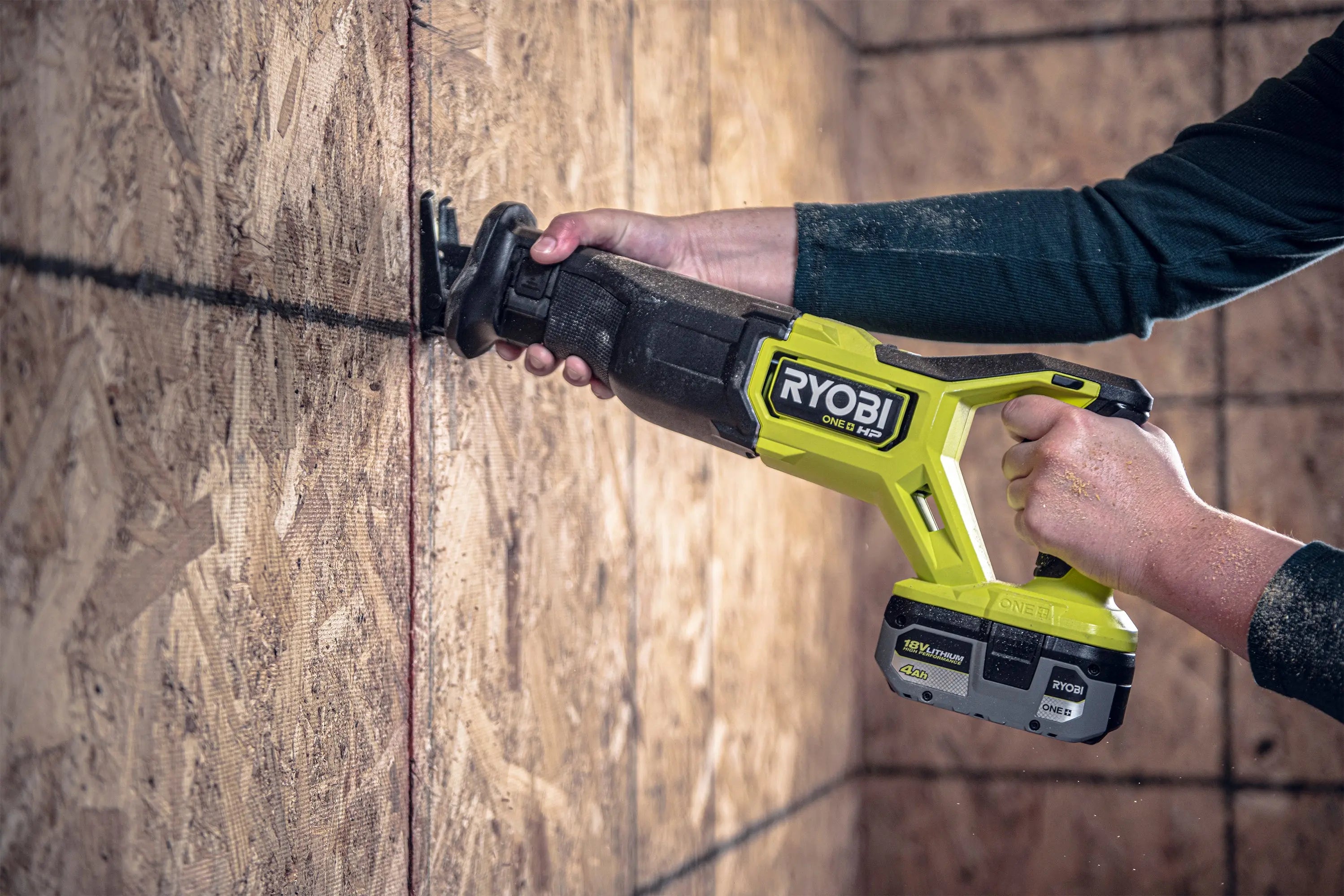 Open Box -  RYOBI ONE+ HP 18V Brushless Cordless Reciprocating Saw (Tool Only) RYOBIBullseye Deals