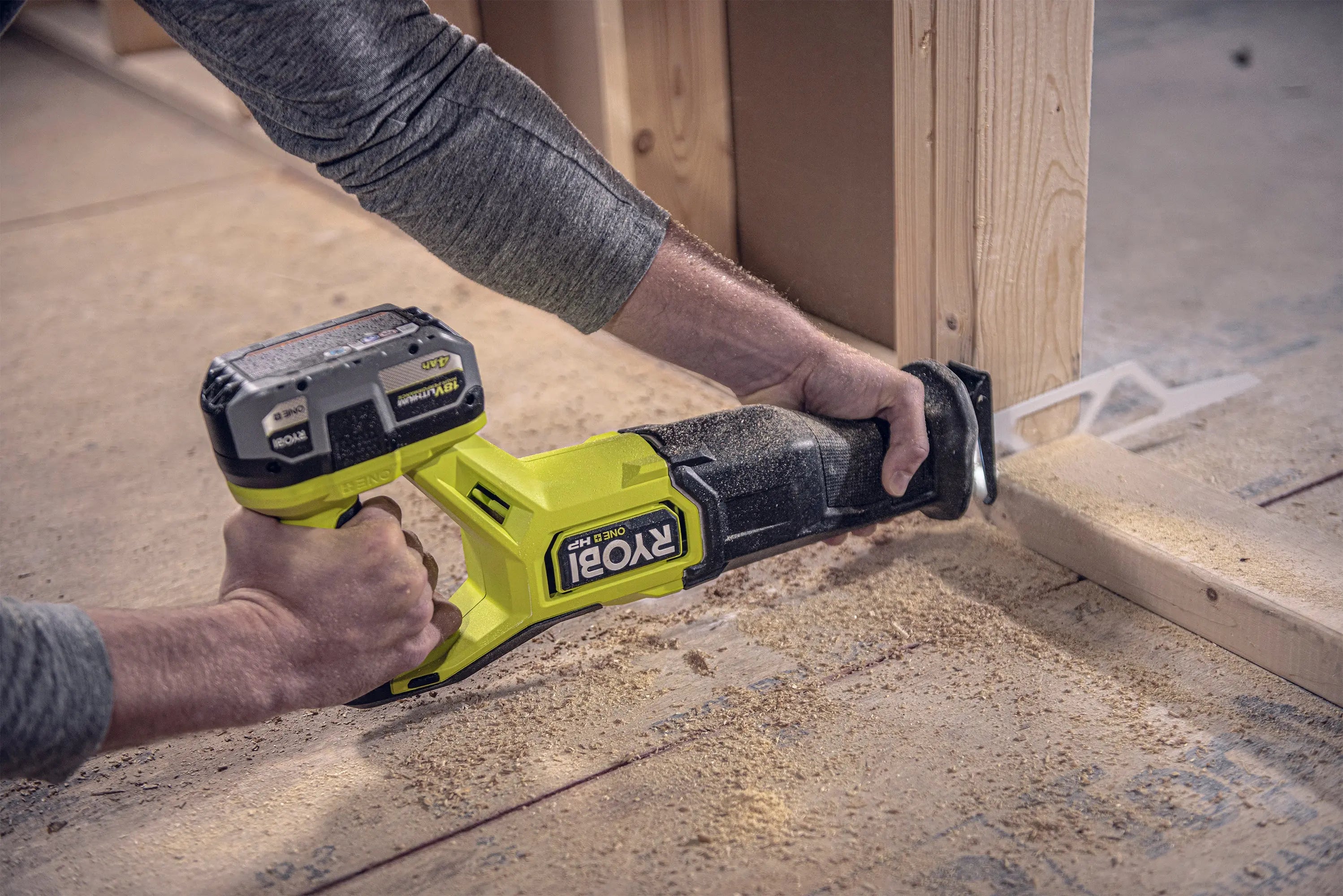 Open Box -  RYOBI ONE+ HP 18V Brushless Cordless Reciprocating Saw (Tool Only) RYOBIBullseye Deals