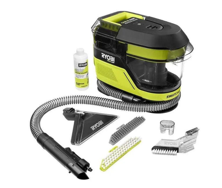 RYOBI ONE+ HP 18V Brushless Cordless SWIFTClean Mid-Size Spot Cleaner ...