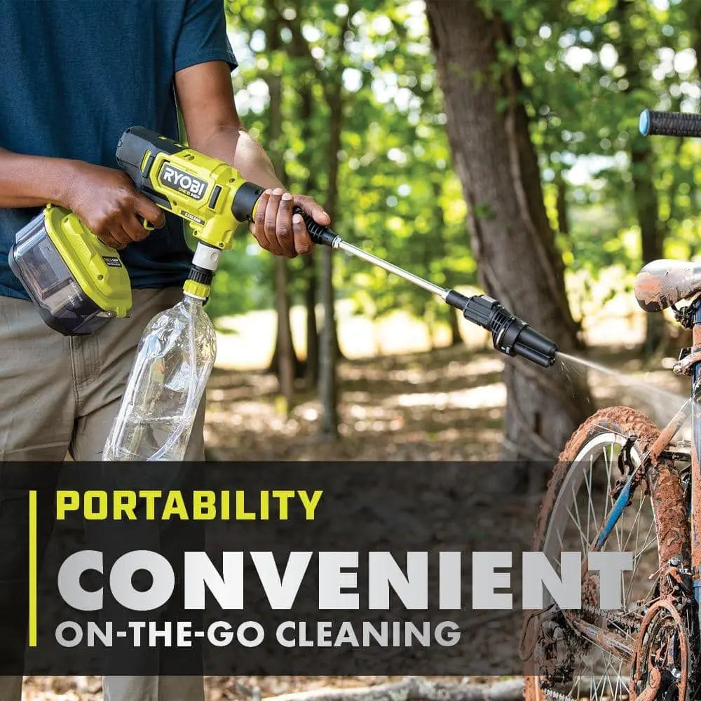 Open Box - RYOBI ONE+ HP 18V Brushless EZClean 600 PSI 0.7 GPM Cordless Cold Water Power Cleaner (Tool Only) RYOBIBullseye Deals