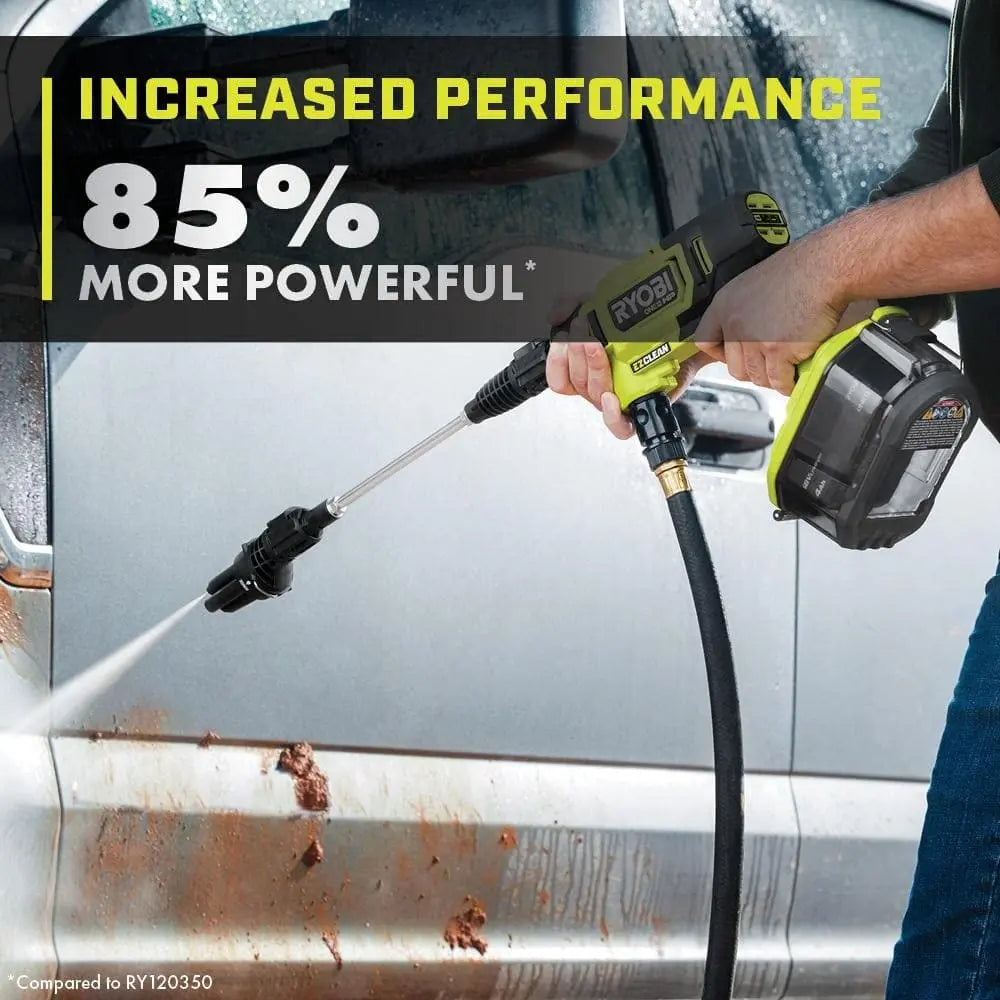 Open Box - RYOBI ONE+ HP 18V Brushless EZClean 600 PSI 0.7 GPM Cordless Cold Water Power Cleaner (Tool Only) RYOBIBullseye Deals