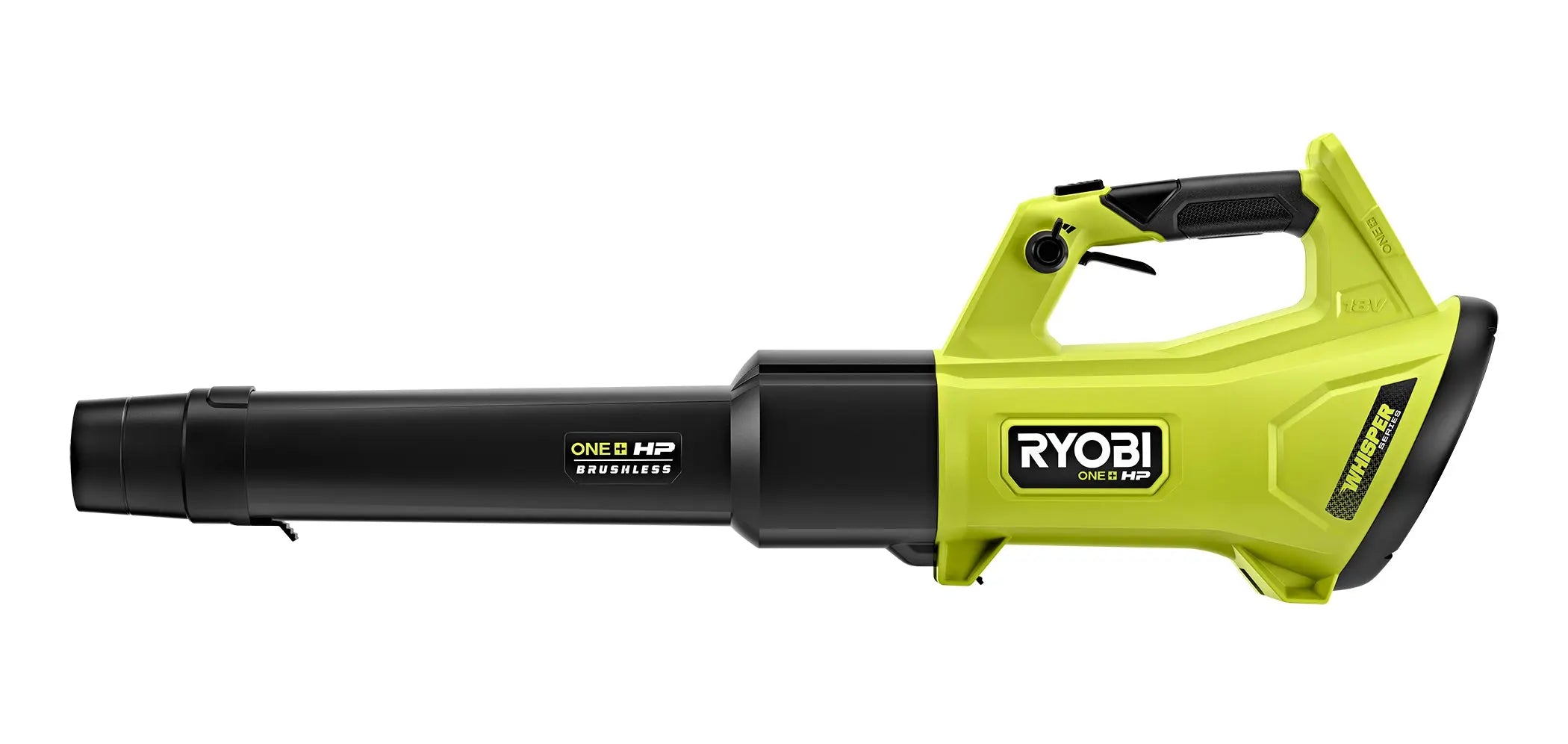 Open Box -  RYOBI ONE+ HP 18V Brushless Whisper Series 130 MPH 450 CFM Cordless Battery Leaf Blower (Tool Only) RYOBIBullseye Deals