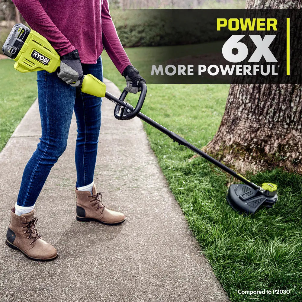 Open Box - RYOBI ONE+ HP 18V Brushless Whisper Series 15 in. Cordless Battery String Trimmer (Tool Only) RYOBIBullseye Deals