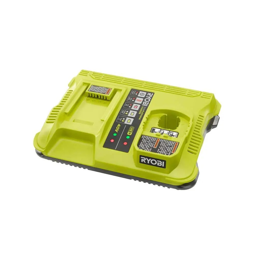 Open Box -  RYOBI ONE+ Lithium-Ion Dual Platform Charger for 18-V ONE+ and 40-Volt Batteries RYOBIBullseye Deals