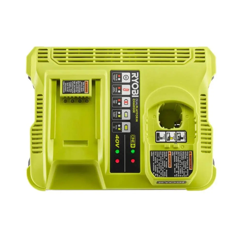 Open Box -  RYOBI ONE+ Lithium-Ion Dual Platform Charger for 18-V ONE+ and 40-Volt Batteries RYOBIBullseye Deals