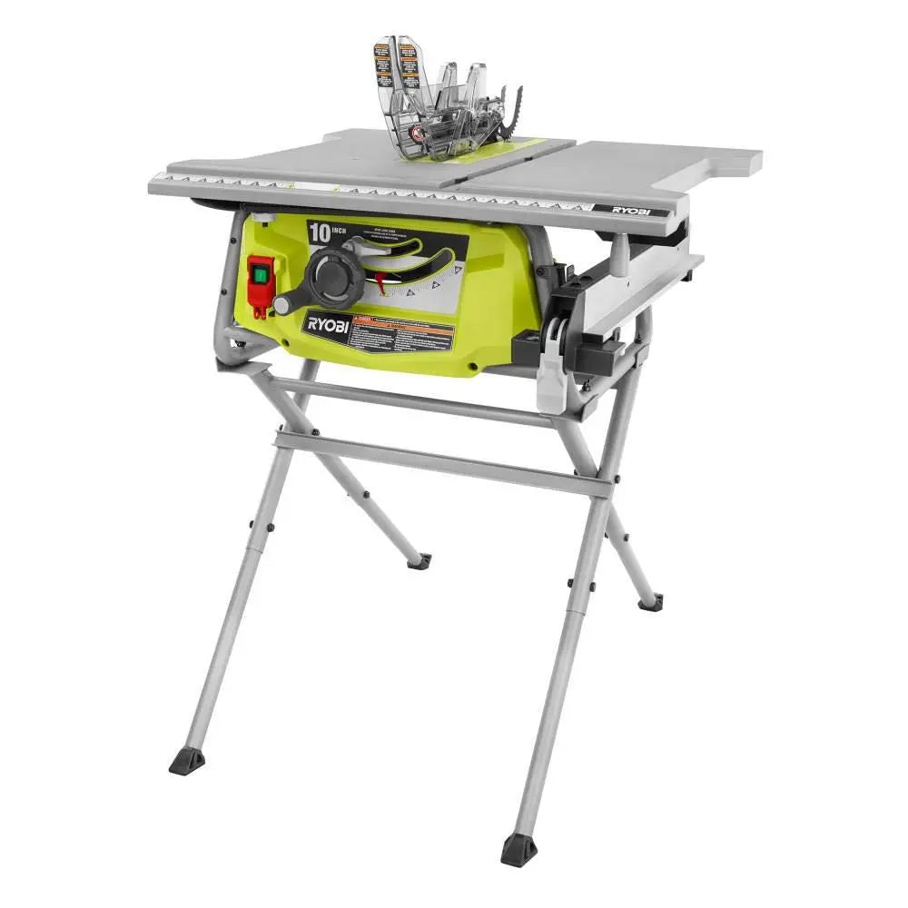 Open Box -  RYOBI RTS12 15 Amp 10 in. Table Saw with Folding Stand RYOBIBullseye Deals