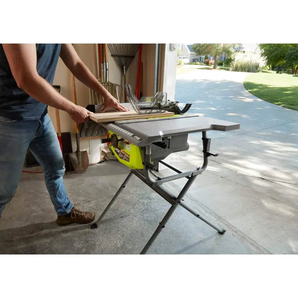Open Box -  RYOBI RTS12 15 Amp 10 in. Table Saw with Folding Stand RYOBIBullseye Deals