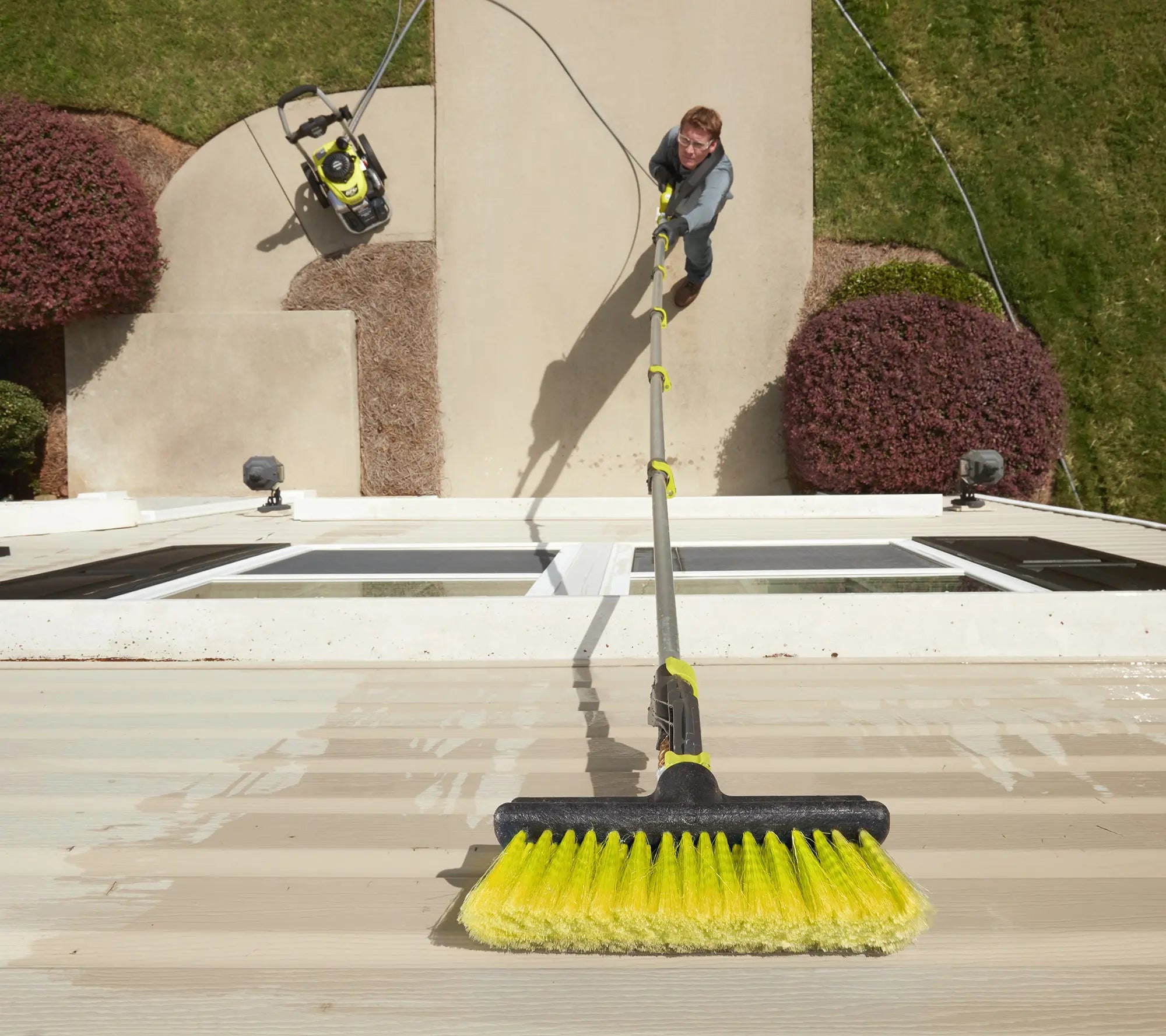 Open Box -  RYOBI RY31EP26 18 ft. Extension Pole for Pressure Washer RYOBIBullseye Deals