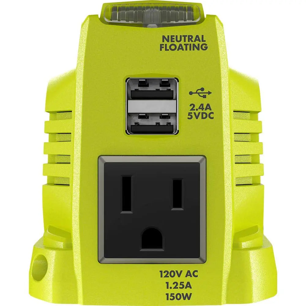 Open Box -  RYOBI RYi150BG 150-Watt Powered Inverter Generator for 18-Volt Battery RYOBIBullseye Deals