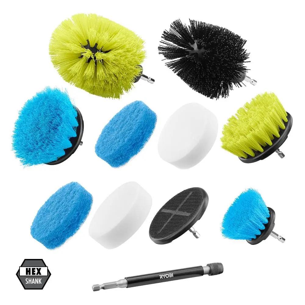 Open Box -  RYOBI Scrubber Accessory Kit (11-Piece) Ryobi Deal FindersBullseye Deals